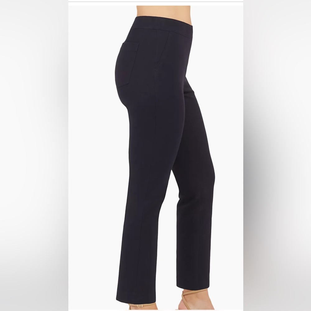 Spanx Backseam Skinny in Ponte Pants Classic Black S/P - Picture 1 of 3